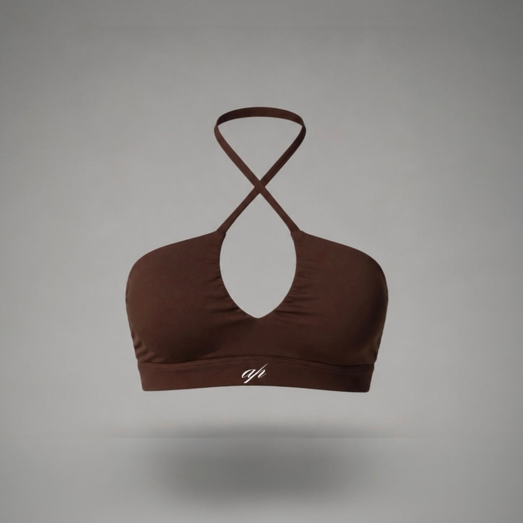 Sujetador deportivo Infinity Marrón